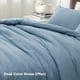thumbnail image 2 of Juego de edredón Bedsure King Size Storm Blue para todas las estaciones, 2 of 3