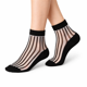 thumbnail image 3 of Pack Calcetines Crew Mujer Transparentes Diseño Confort Diario, 3 of 9