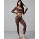 thumbnail image 3 of Conjunto Fitness Mujer Pretina en V Doble Push Up Calidad, 3 of 5