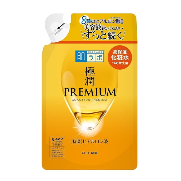 Esencia Hada Labo Gokujyun Premium Recarga con Ácido Hialurónico
