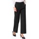 thumbnail image 4 of INSPIRE CHIC Pantalones de Vestir de Trabajo para Mujeres con Cintura Elástica en la Parte Posterior Pantalones de Algodón Pantalones de Negocios con Bolsillos S Negro, 4 of 6