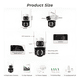 thumbnail image 2 of Cámara de Seguridad Inalámbrica ANBERX A8BQ Wireless Negro, 2 of 3