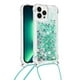 thumbnail image 1 of Funda FOXDOCK para iPhone 14 Pro Max con Cuerda Ajustable, Brillo Líquido, Protección Antigolpes y Lente – Ideal para Regalo, 1 of 6