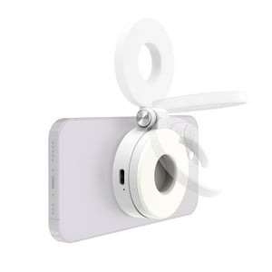 Lámpara Magnética Kraftgeek Para Iphone Magsafe Para Selfies, Color Blanco