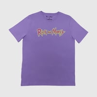 Polera Hombre Soft Morado Rick And Morty