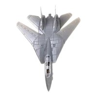 Magideal - 1:144 Escala 4D Rompecabezas Modelos De Aviones De Colección Diy Ensamblar Rompecabezas Juguetes Simulación Modelo Juguete Aviones Juguetes , F14