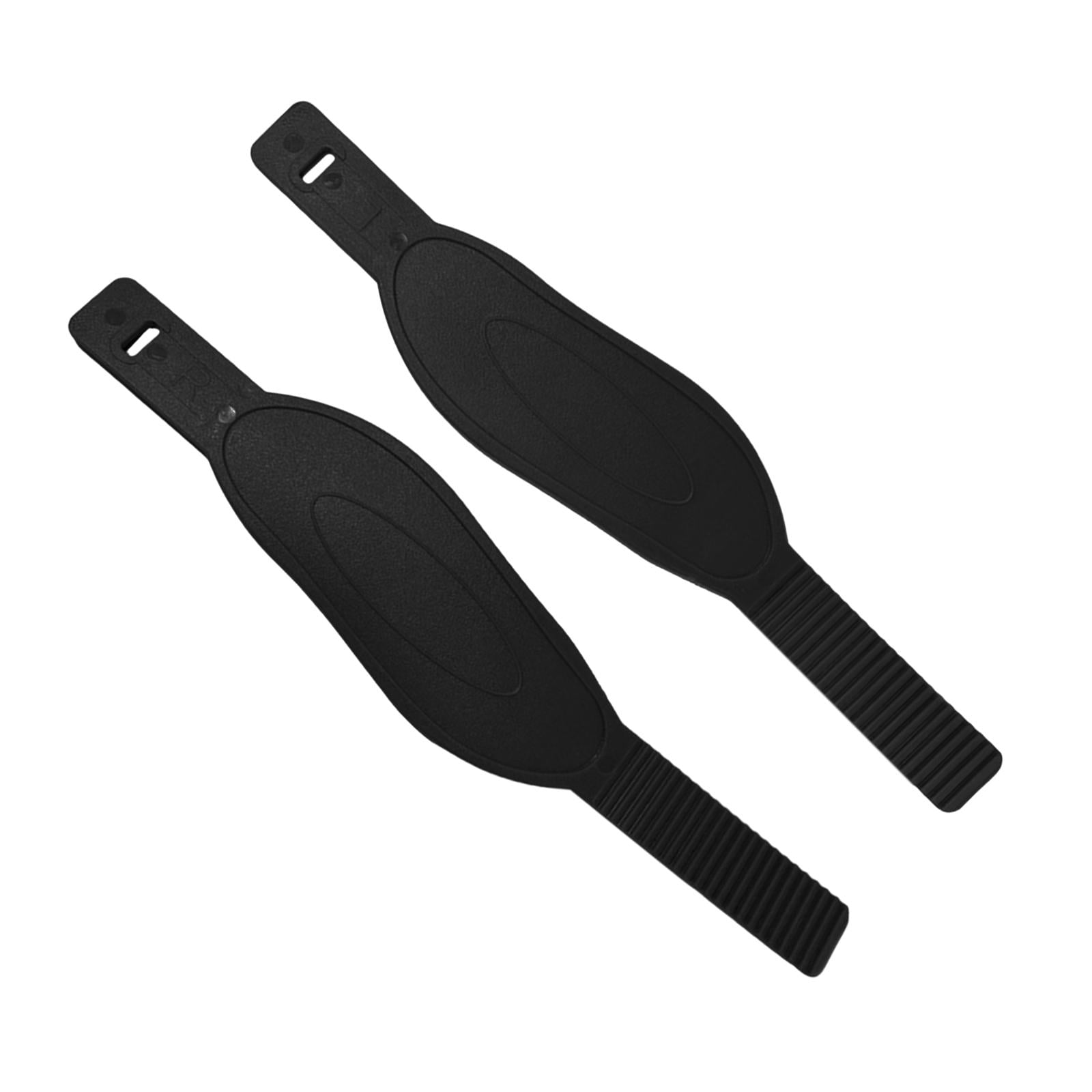 Magideal - Correas De Pedal Para Bicicleta De Ejercicio, Accesorios Universales, Clips Para Reposapiés, Bandas De Fijación Ajustables Para Máquina De Ciclismo, 2