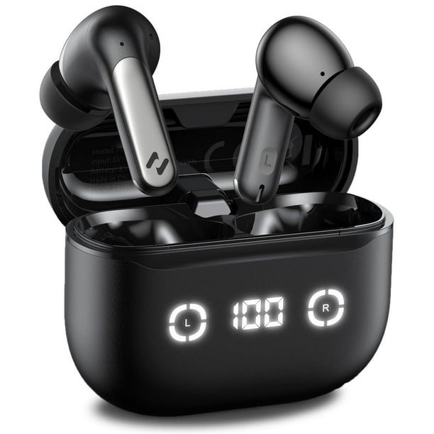Auriculares inalámbricos Havit con cancelación de ruido, Bluetooth 5.4, 4 micrófonos ENC con cancelación de ruido