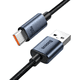 thumbnail image 2 of Cable de datos USB c carga rápida 100w 1m trenzado Negro, 2 of 3