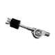 thumbnail image 4 of Soporte de brazo para platillos Soporte de brazo de metal Montaje sencillo Hardware para suministro de instrumentos de percusión Accesorio apilador de, 4 of 5