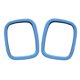 thumbnail image 4 of 2Pcs Roller Road Drift Patines En Línea Plate Edge Guard Azul, 4 of 5
