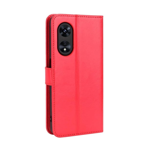 Funda tipo libro para OPPO A97 5G, cartera todo‑en‑uno, funda multifuncional con tarjetero y correa de muñeca desmontable