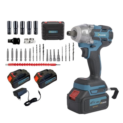 Dynamo Tl - Llave De Impacto Inalámbrica Dynamo 21V + 2 Baterias Y Acss