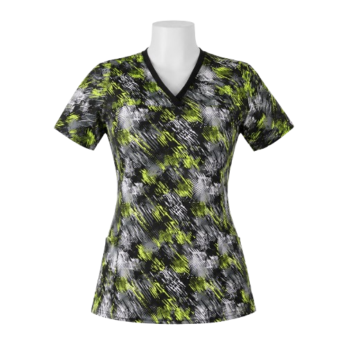 Delantal Mujer tela elasticada estampada - Art. 2319