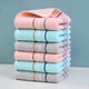 thumbnail image 2 of suxuMhao Toalla de Cuadrícula de Algodón Puro - Toalla Corporal Suave y Paño para el Hogar, Toalla de Regalo, Ideal para Lavar la Cara y Tomar una Ducha, Ultrasuave, sin Bolitas, sin Encogimiento,, 2 of 4