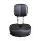thumbnail image 4 of Asiento De Bicicleta Con Respaldo Plegable De Cuero De Repuesto Con Amortiguación, 4 of 5