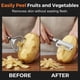 thumbnail image 4 of Pelador cocina acero inoxidable fruta manzana patata calabaza, 4 of 6
