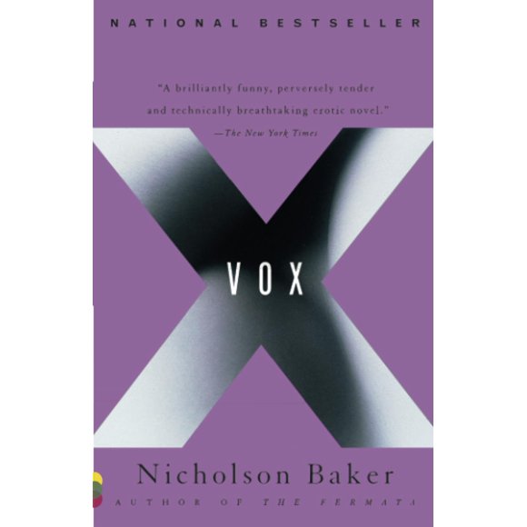 Libro "Vox" (Vintage Contemporaries)