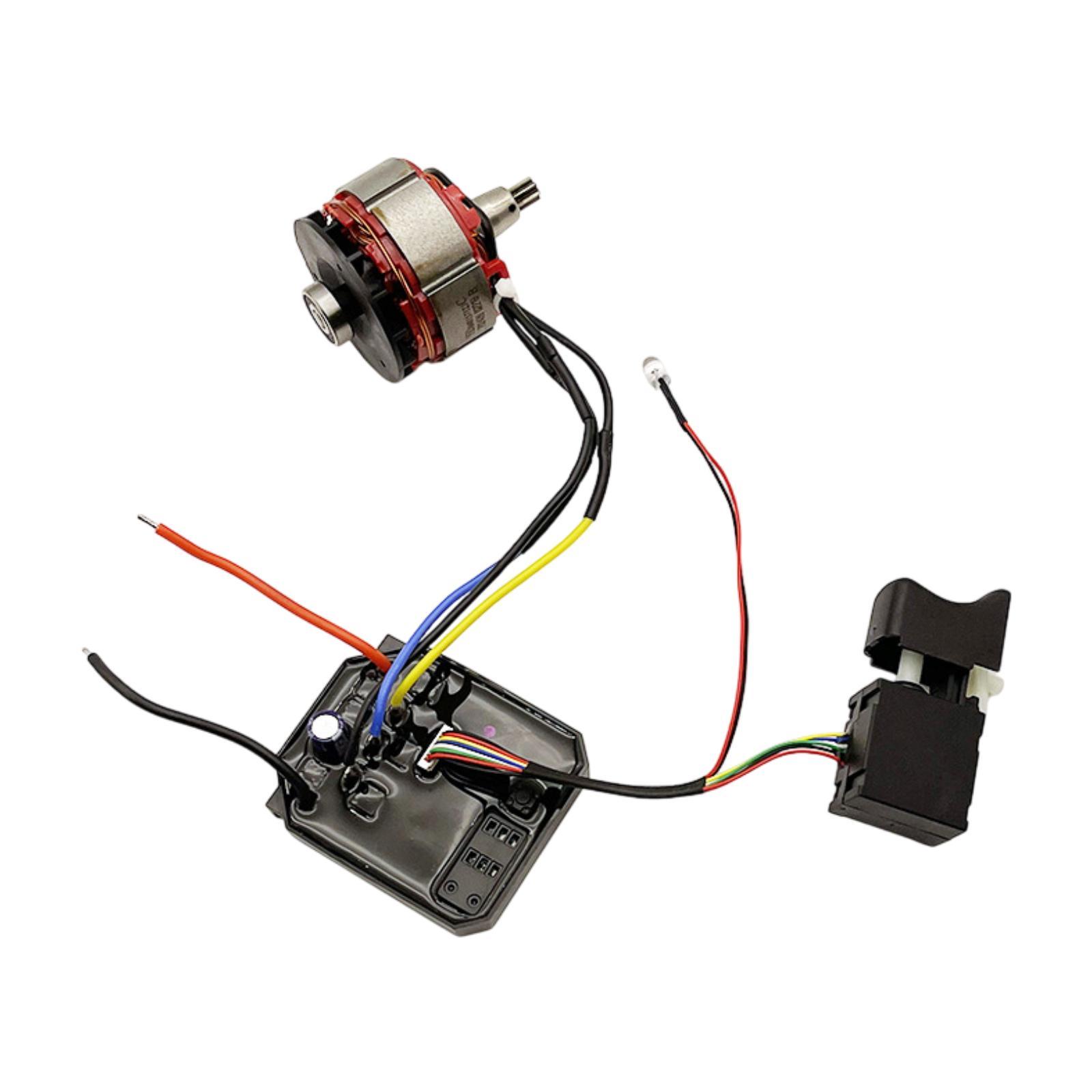 Magideal - Tablero De Control Eléctrico De Llave Eléctrica Sin Escobillas Piezas De Reparación Compacta De Reparación Accesorios De Interruptor Versátil Liviano