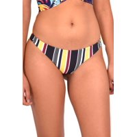 Samia - Bikini Calzón Con Drapeado Trasero Est. Amarillo L