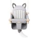 thumbnail image 1 of Columpio para bebé AskCat de madera, con diseño de zorro, interior y exterior, ajustable, 1 of 7