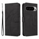 thumbnail image 1 of Funda tipo cartera con tapa para Google Pixel 10 Pro XL con tarjetero, soporte y cubierta magnética Negro, 1 of 5