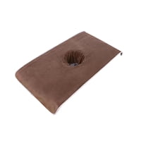 Magideal - Funda De Cama De Masaje Toalla Con Orificio Para La Cara Toalla De Mesa De Masaje De Salón Transpirable Y Versátil Para Mujeres Profesionales Funda De Café Ligero