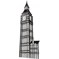 Rienda Libre Graphics - Decomural Big Ben London Landmark Ws-18551