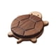 thumbnail image 4 of Posavasos De Madera Con Forma De Tortuga, Diámetro De 8,6 Cm, Ideal Para Tazas Calientes., 4 of 5