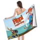 thumbnail image 4 of Pippi Calzaslargas Toalla de playa de secado rápido con diseño temático, regalo para mujeres y niñas, ideal para cumpleaños, fans, amantes de la música, uso en la playa o al aire libre, 78 × 160 cm, 4 of 6