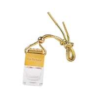 Magideal - Difusor De Coche Vacío, Botella Difusora De Perfume Automática, Botella De Perfume Colgante Vacía Universal Botella De Perfume De Vidrio Vacía , Oro