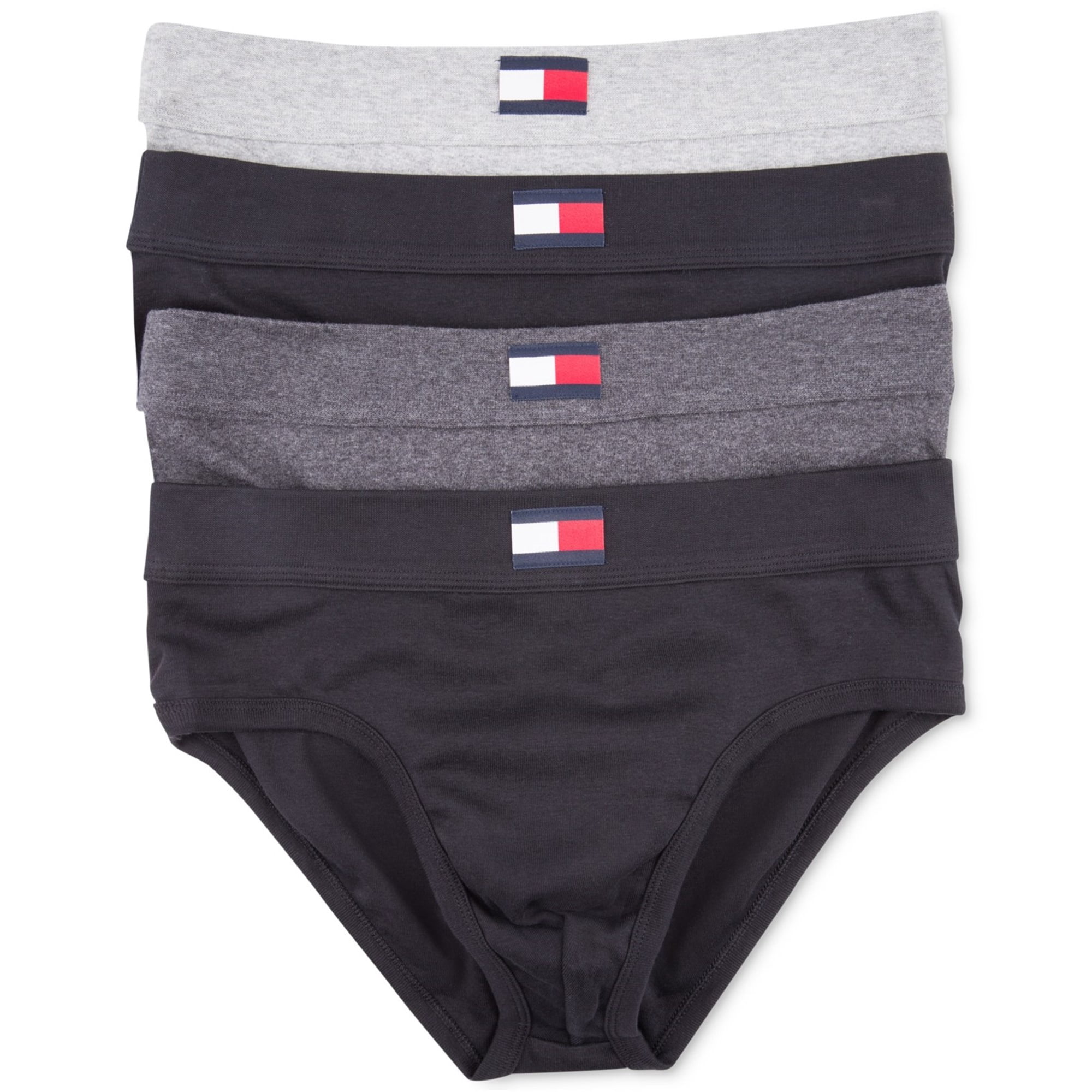 Calzoncillos Tommy Hilfiger Para Hombre, Algodón, Color Negro, Talla M (paquete De 4)