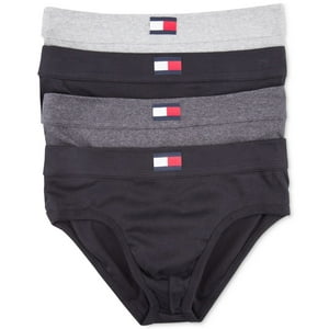 Calzoncillos Tommy Hilfiger Para Hombre, Algodón, Color Negro, Talla M (Paquete De 4)