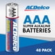 thumbnail image 2 of Batería ACDelco AAA de 1,5 V superalcalina, paquete de 48, 2 of 6