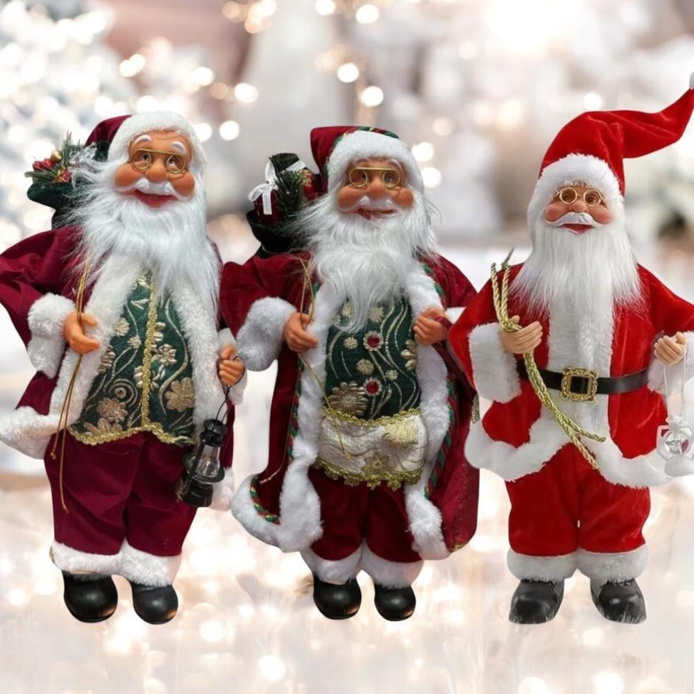 N-ofertas - Viejo Pascuero Adorno Navideño Decorativo 45 Cm Rojo