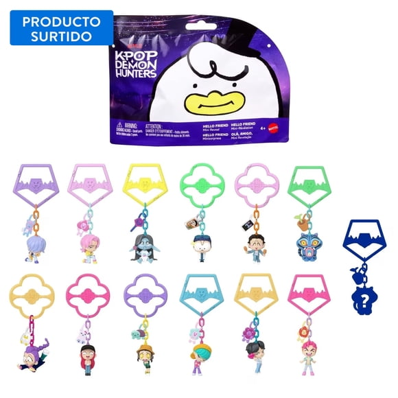 K-Pop Demon Hunters Mini Figuras 1u, producto surtido