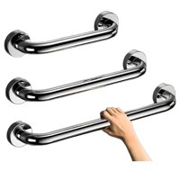Genérica - Pack 3 Manillas Barra Seguridad Baño Ducha Pasamanos Bañera 30Cm+40Cm+60Cm