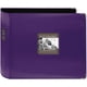 thumbnail image 1 of Binder Pioneer, 3 anillos de piel sintética cosida, 12 x 12 cm, color morado brillante, 1 of 2