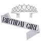 thumbnail image 1 of Tiaras de cumpleaños para niñas, coronas para cumpleaños de mujeres, tiara para reina de cumpleaños de mujeres con banda de cumpleañera, corona para niñas, tiaras y coronas para niñas, 1 of 5