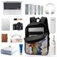 thumbnail image 3 of Zootopia-theme Backpack, Campus style schoolbag Bookbag with Adjustable Shoulder Straps And Large Zip Compartment, Unisex Travel Bags., 3 of 6