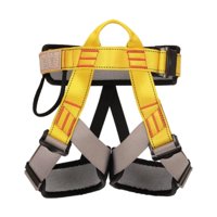 Magideal - Arneses De Escalada Para Niños, Protección De Cintura Ligera Y Profesional, Equipo De Escalada Portátil De Medio Cuerpo Para Interiores Y Exteriores. S