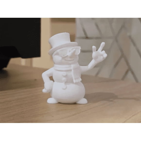 Figura decorativa Muñeco de Nieve Genial