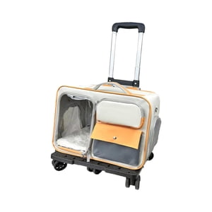 Ioensy - Mochila Transportadora Para Gatos Con Ruedas, Bolsa De Viaje Para Mascotas, Para Perros Pequeños, Senderismo