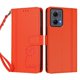 thumbnail image 3 of Funda Cartera Trébol para Motorola Edge 2024 5G con Ranuras Tarjetas y Carga Inalámbrica Naranja, 3 of 6