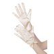 thumbnail image 4 of INSPIRE CHIC Guantes de Mujer de Satén con Decoración de Perlas, Guantes Cortos de Longitud de Muñeca para Boda Elegante en Champán, 4 of 6
