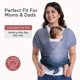 thumbnail image 4 of Portabebés Momcozy, ergonómico, para bebés, 3,6 a 15,9 kg, 4 of 8