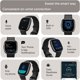 thumbnail image 3 of Smartwatch Fitbit Versa 4 Negro con GPS y Batería de 6 Días, 3 of 8