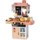 thumbnail image 1 of Set de Cocina Fashionable Kitchen para Niños con Grifo de Agua y Alimentos Térmicos – 43 Accesorios coral, 1 of 5