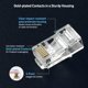 thumbnail image 5 of Enchufes modulares Cable Matters CAT6 RJ45, paquete de 100, 5 of 7
