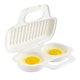 thumbnail image 1 of Escalfador de huevos para microondas Dependable de 2 cavidades, libre de BPA, 1 of 9